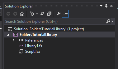 Empty F# Library